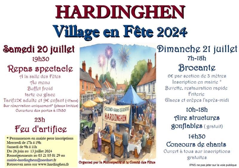 Week-end en fête à Hardinghen