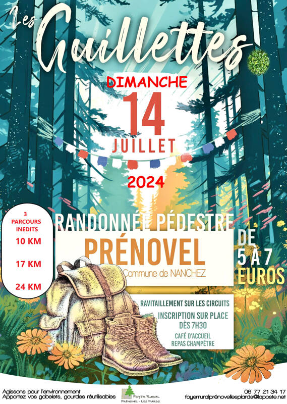 Randonnée Pédestre des GUILLETTES