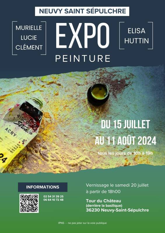 Elisa Huttin et Murielle Lucie Clément exposent