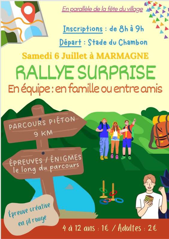 RALLYE SURPRISE MARMAGNE 71