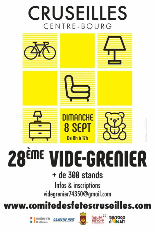 28ème vide-grenier de Cruseilles