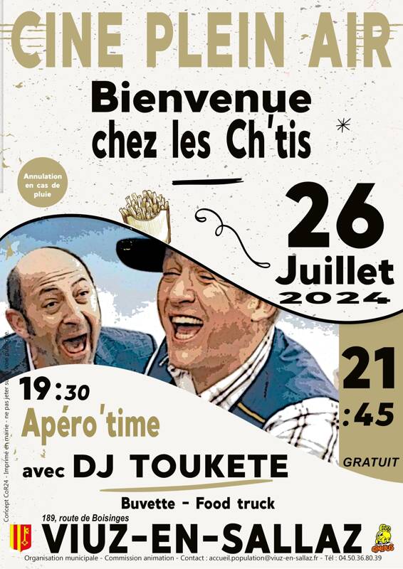 Apéro-musical suivit d'un cinéma en plein air