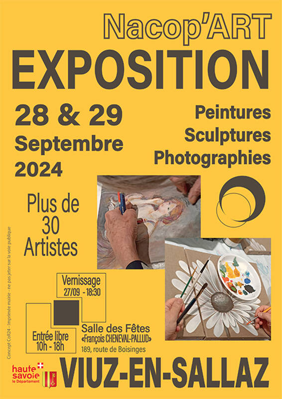 EXPOSITION ARTISTIQUE NACOP'ART