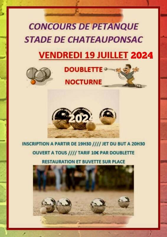 Concours petanque