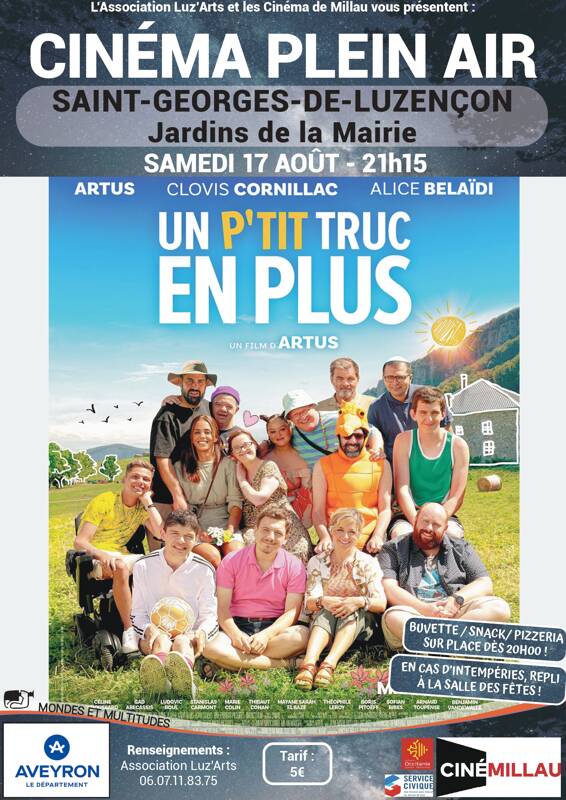 Ciné plein-air, Un p'tit truc en plus