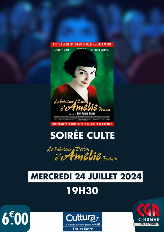 Soirée culte : Le Fabuleux destin d'Amélie Poulain