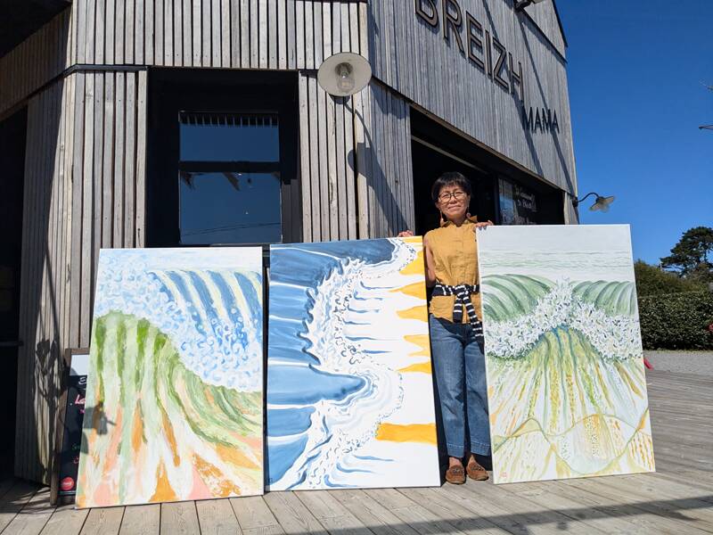 Ayako GUERIN expose au Breizh Mama