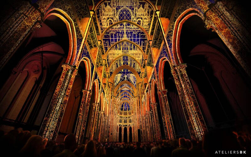 Le spectacle immersif son et lumières Luminiscence s'installe à Lille