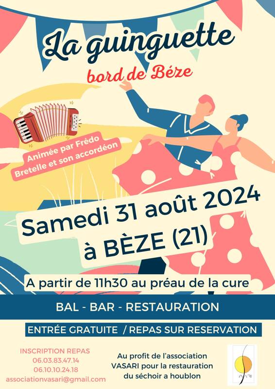 Guinguette au bord de Bèze (21310)