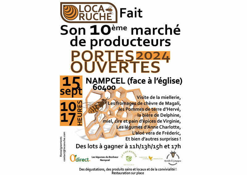 10ème Portes ouvertes Locaruche et son marché de producteurs