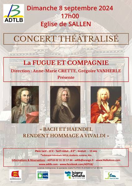 Concert théatralisé par LA FUGUE ET COMPAGNIE