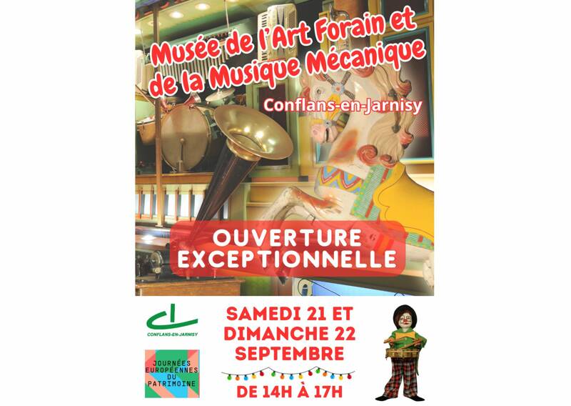 Musée de l'Art Forain et de la Musique Mécanique - Journées du Patrimoine