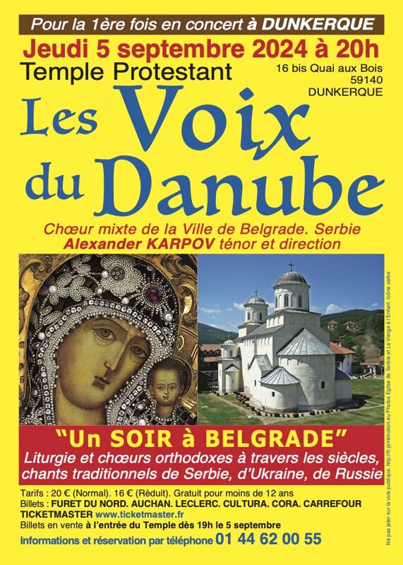 Un soir à Belgrade. Les Voix du Danube