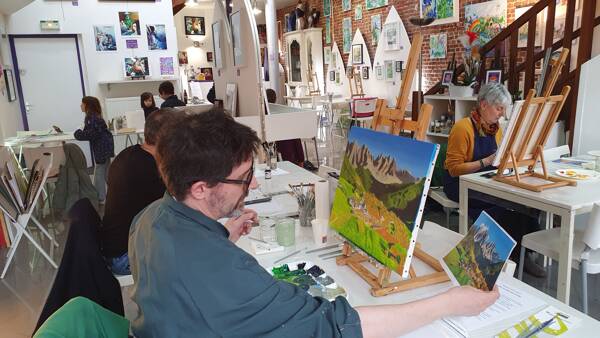 Stage Dessin/Peinture Vacances Printemps 2025