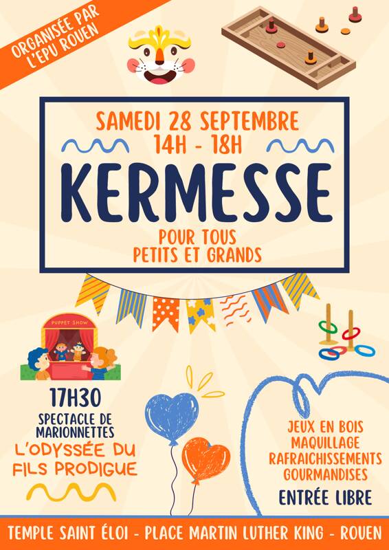 Kermesse de l' Eglise Protestante Unie de Rouen