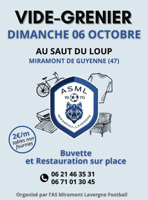Vide grenier de l'ASML