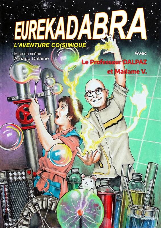 Dalpaz dans Eurekadabra, l'aventure co(s)mique !