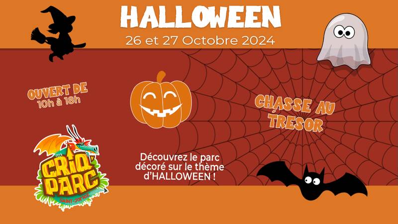 Halloween au Criq'Parc - 26 et 27 octobre 2024