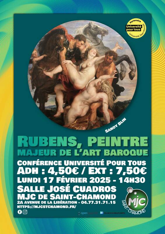 Rubens, peintre majeur de l'art baroque