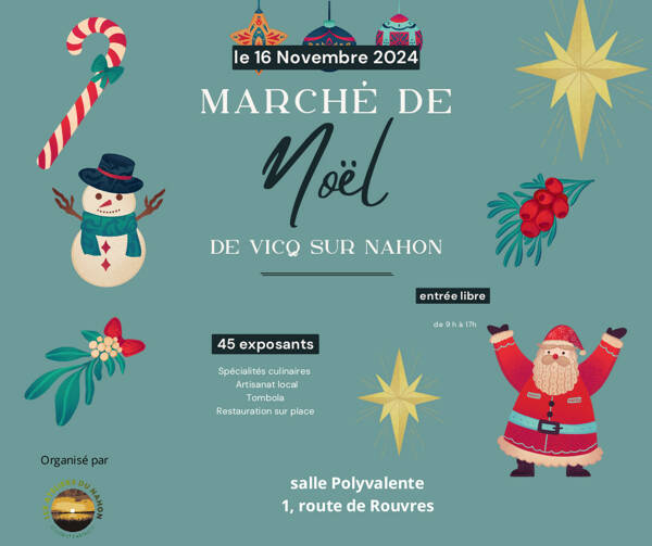 L'association “Les ateliers du Nahon” organise son Marché de Noël,
