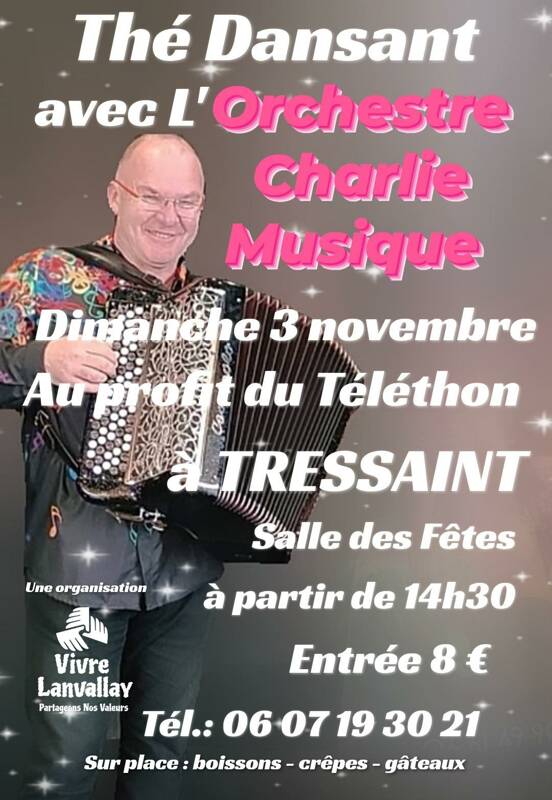 Thé dansant au profit du Téléthon