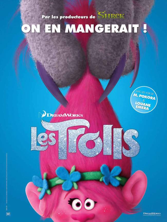 Séance de Cinéma :LES TROLLS en 3 D