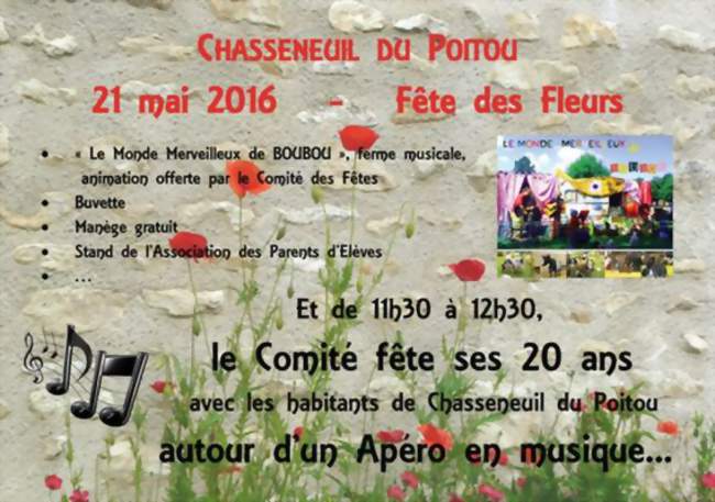 Fête des fleurs - Chasseneuil du Poitou
