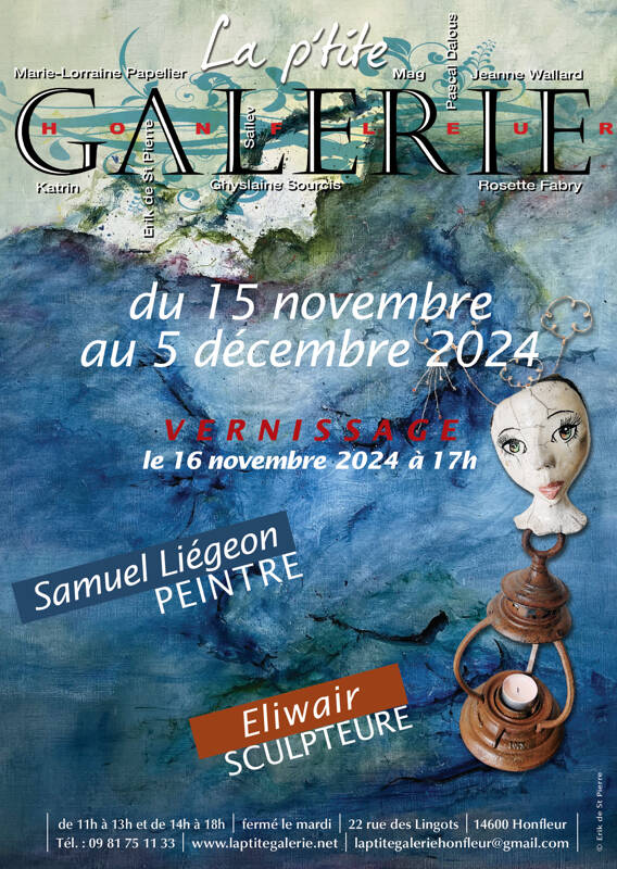 Exposition de Samuel Liégeon et Eliwair