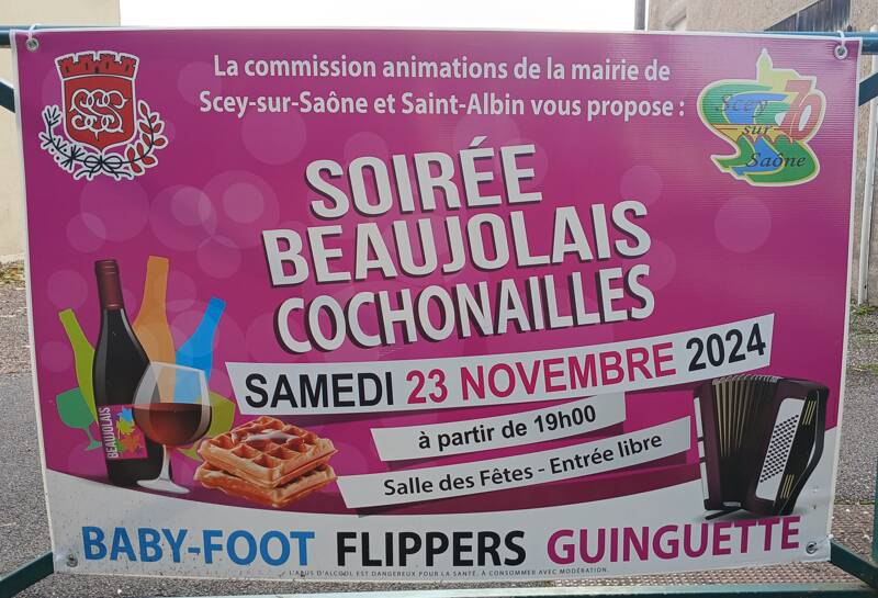 Guinguette Beaujolais Nouveau Cochonailles