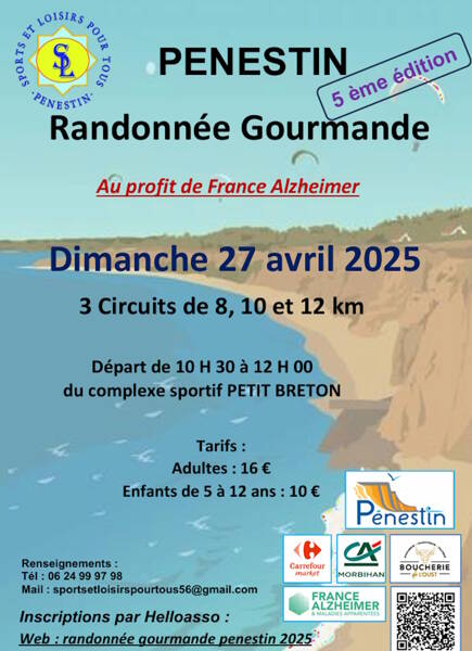 Rando gourmande au profit de la maladie ALZHEIMER