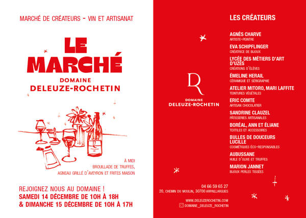 Le Marché des Créateurs - Vin et artisanat pour Noël