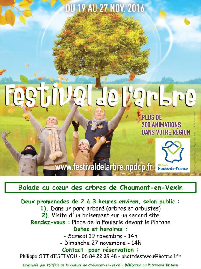 Balade au coeur des Arbres de Chaumont-en-Vexin