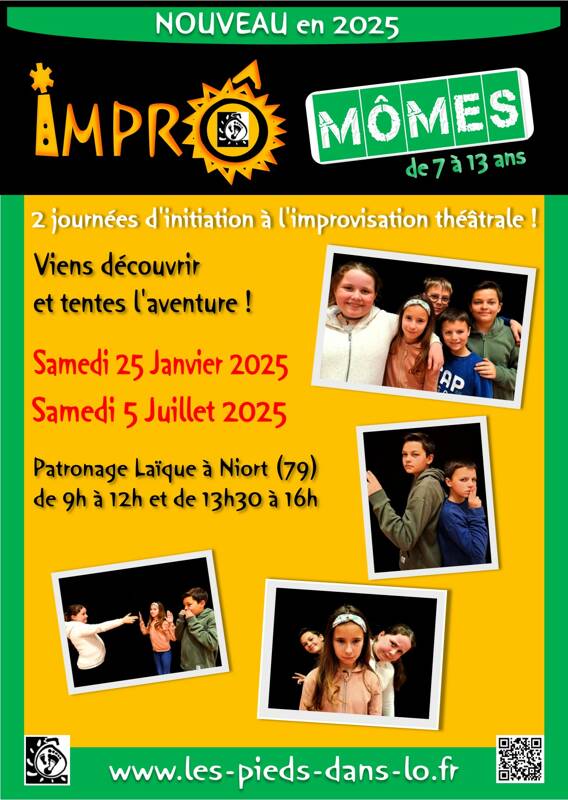 ImprÔ mÔmes : initiation à l'improvisation théâtrale pour les enfants