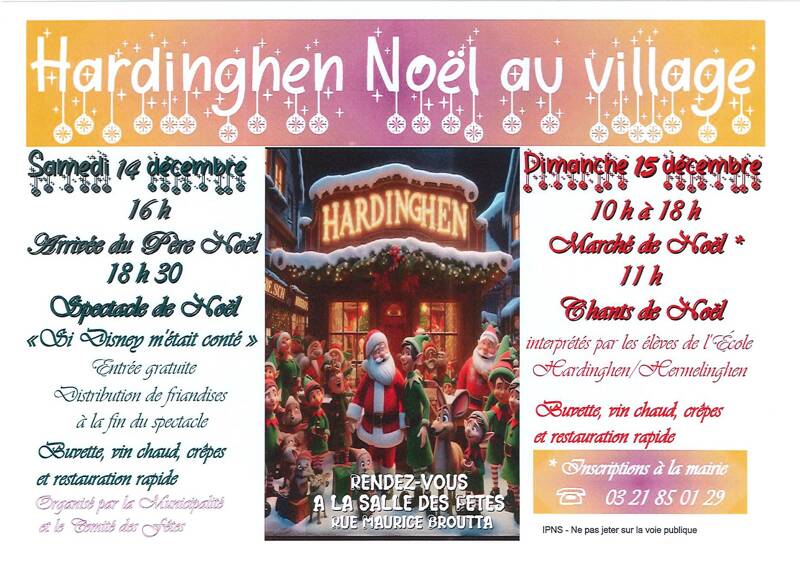 NOEL 2024 AU VILLAGE D'HARDINGHEN