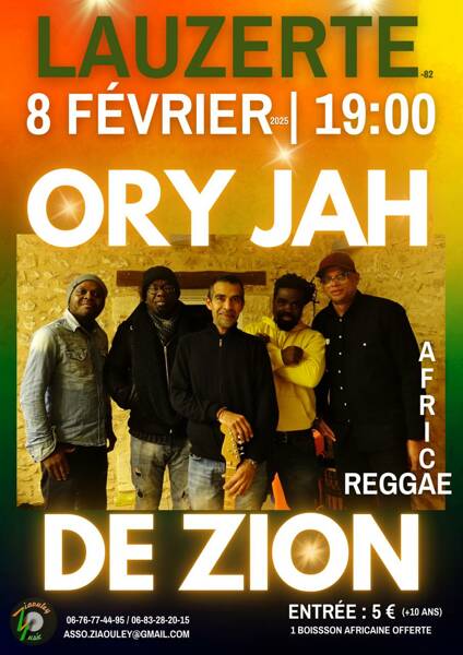 Concert Ory Jah de Zion