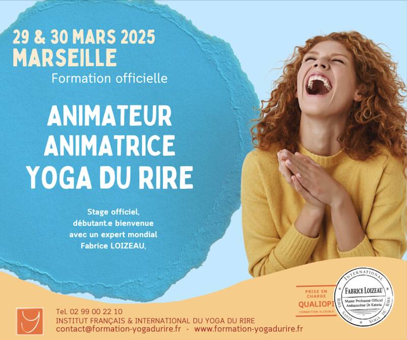 Formation Animateur de Yoga du Rire à Marseille 2j