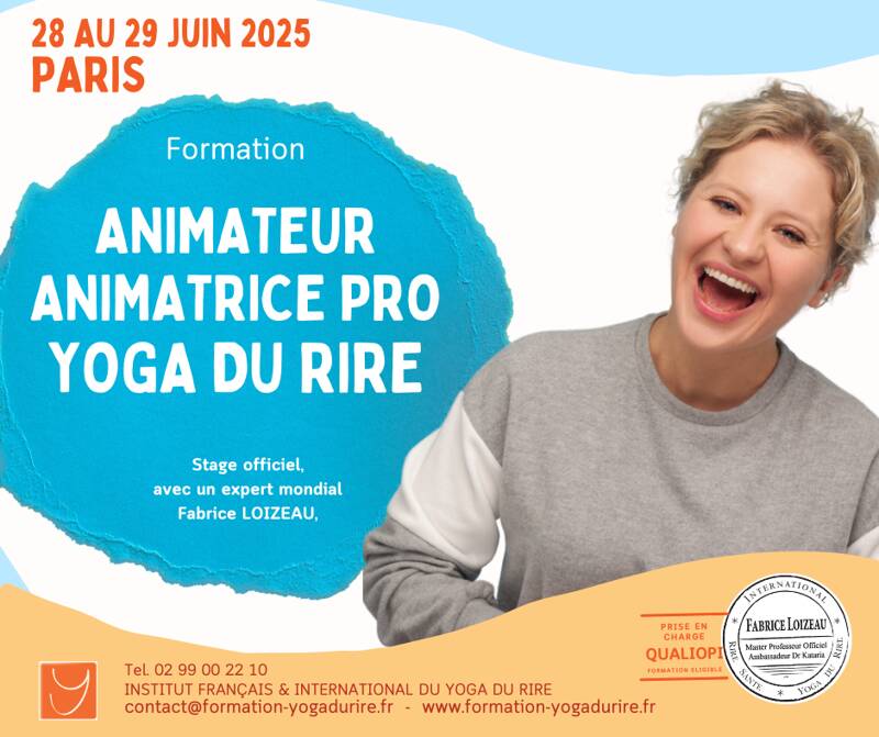Formation Animateur de Yoga du Rire à Paris 2j