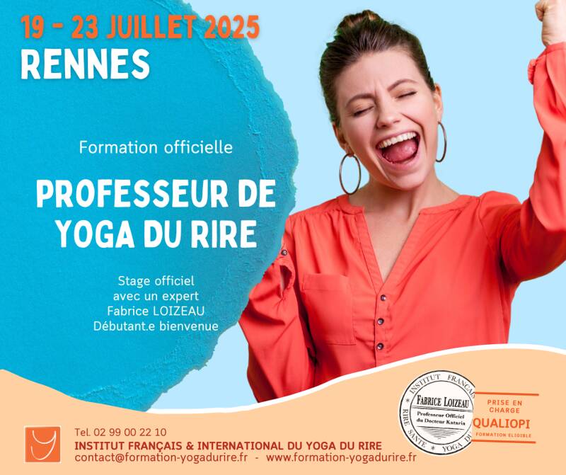 Devenez Professeur de Yoga du rire !
