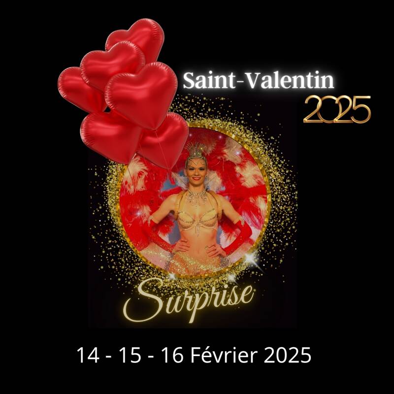 St Valentin au cabaret Les soirées du Pin - Music hall dans l'Orne