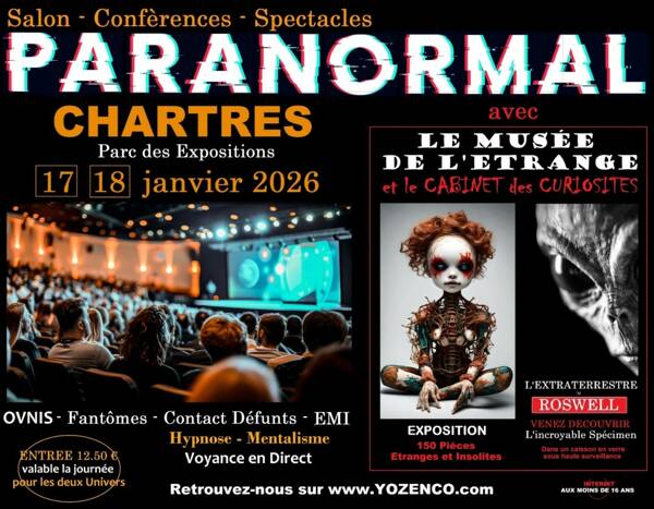 Salon du Paranormal à Chartres - 2ème édition