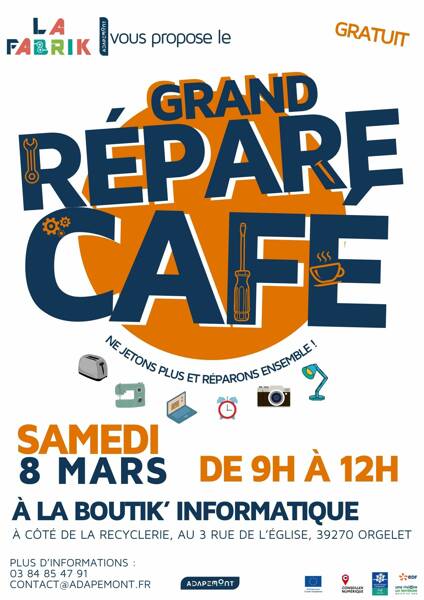 Le GRAND répare café !