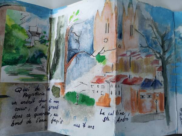 Stage carnet de voyage à Niort et dans le Marais Poitevin 