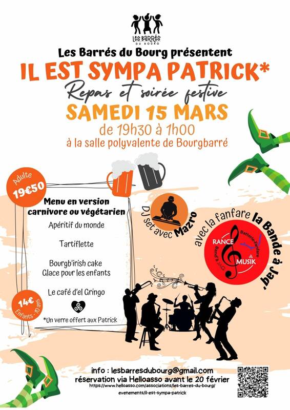 Il est sympa Patrick