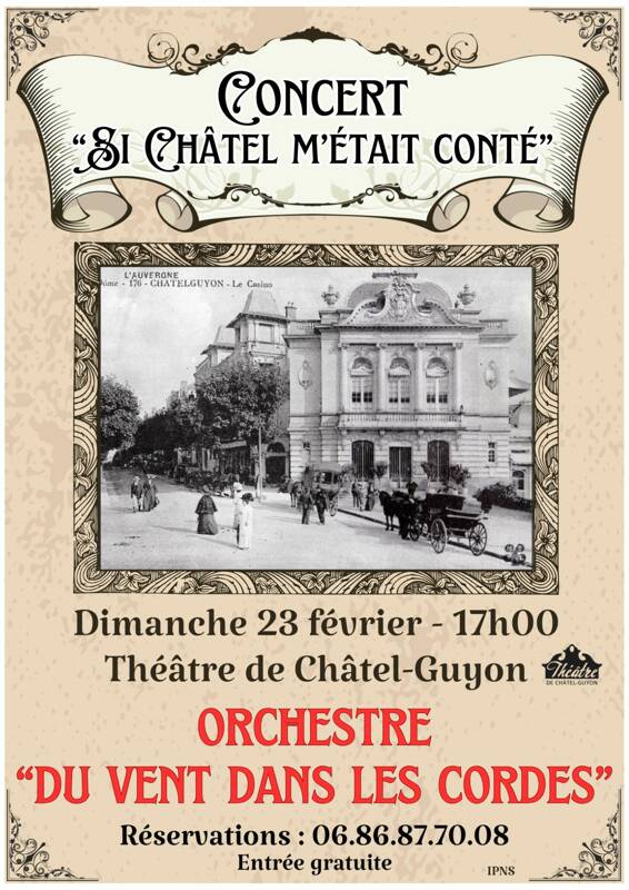Concert Orchestre Du vent dans les Cordes