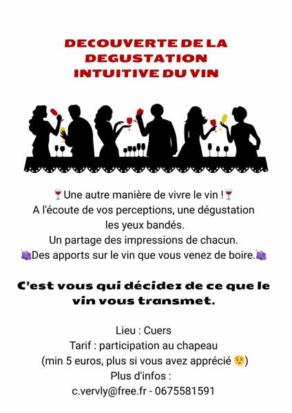 Atelier de dégustation intuitive du vin