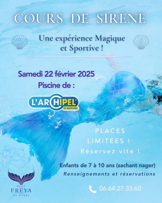 Cours de sirène /initiation au mermaiding dans le Var