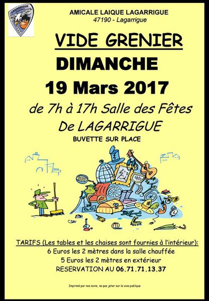 vide grenier - basket de lagarrigue