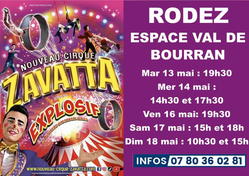 Nouveau Cirque Zavatta à RODEZ
