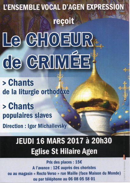 Choeur de Crimèe  en Concert
