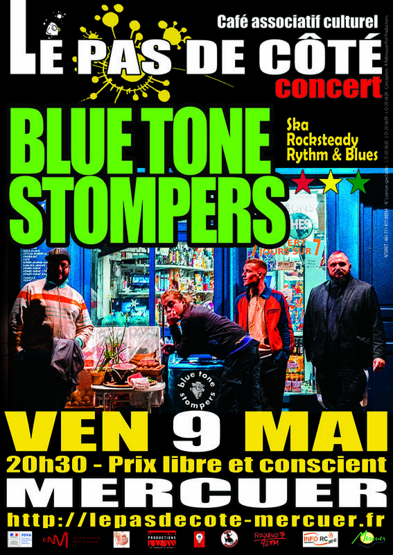 Blue Tone Stompers (ska, rock steady, rythm and blues) en concert